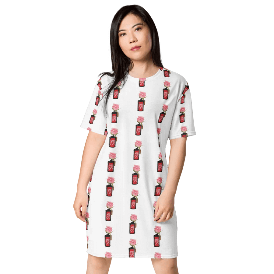 Cinestill Rose Oversize Shirt Dress product image (1)