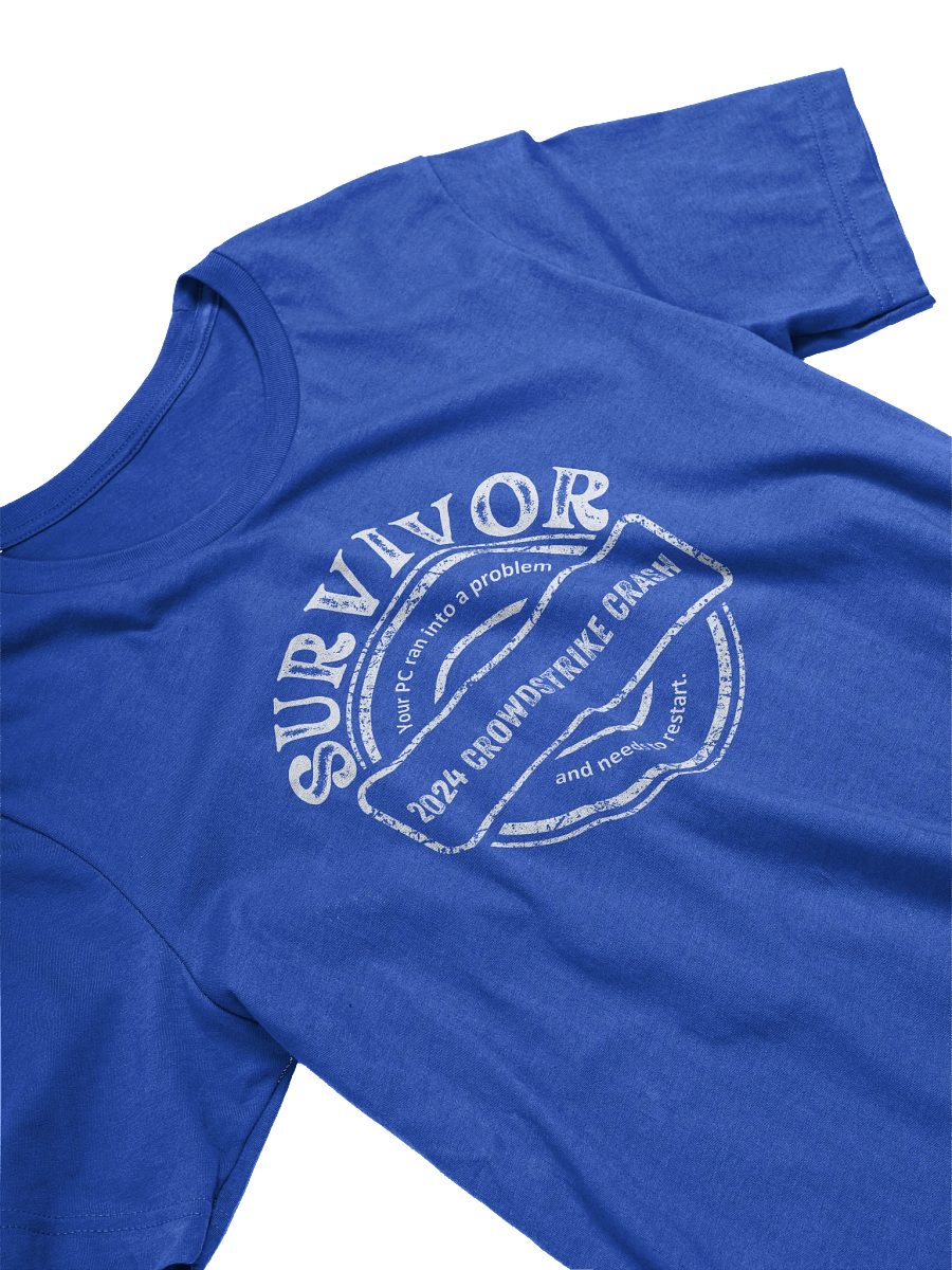 "CrowdStrike Crash Survivor" T-Shirt product image (3)