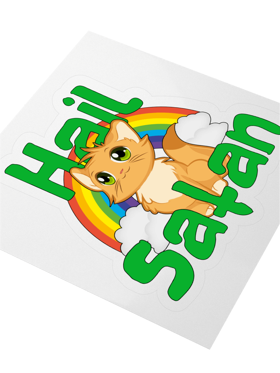 Hail Satan Sticker product image (7)