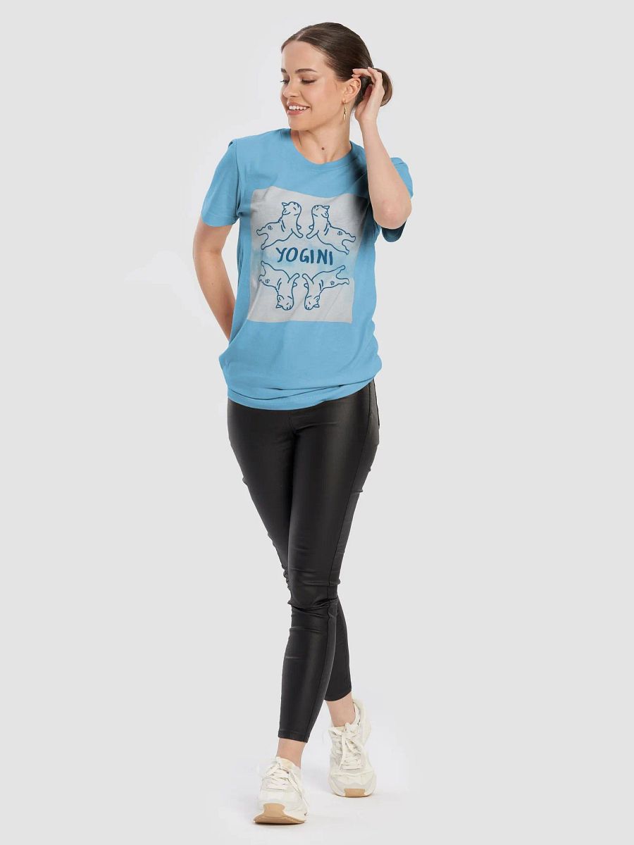 Yogini Quad Blue (Tshirt) product image (83)