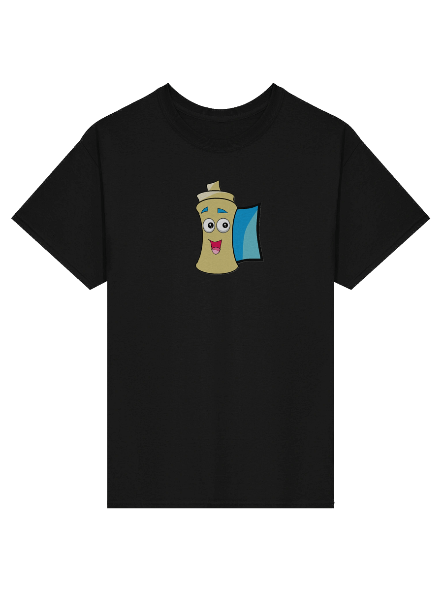 Cheerful Ice Skater Cartoon T-Shirt product image (5)