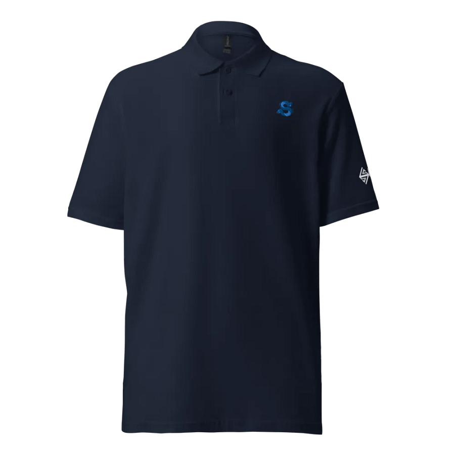 Blue Gildan Unisex Pique Polo Shirt product image (1)