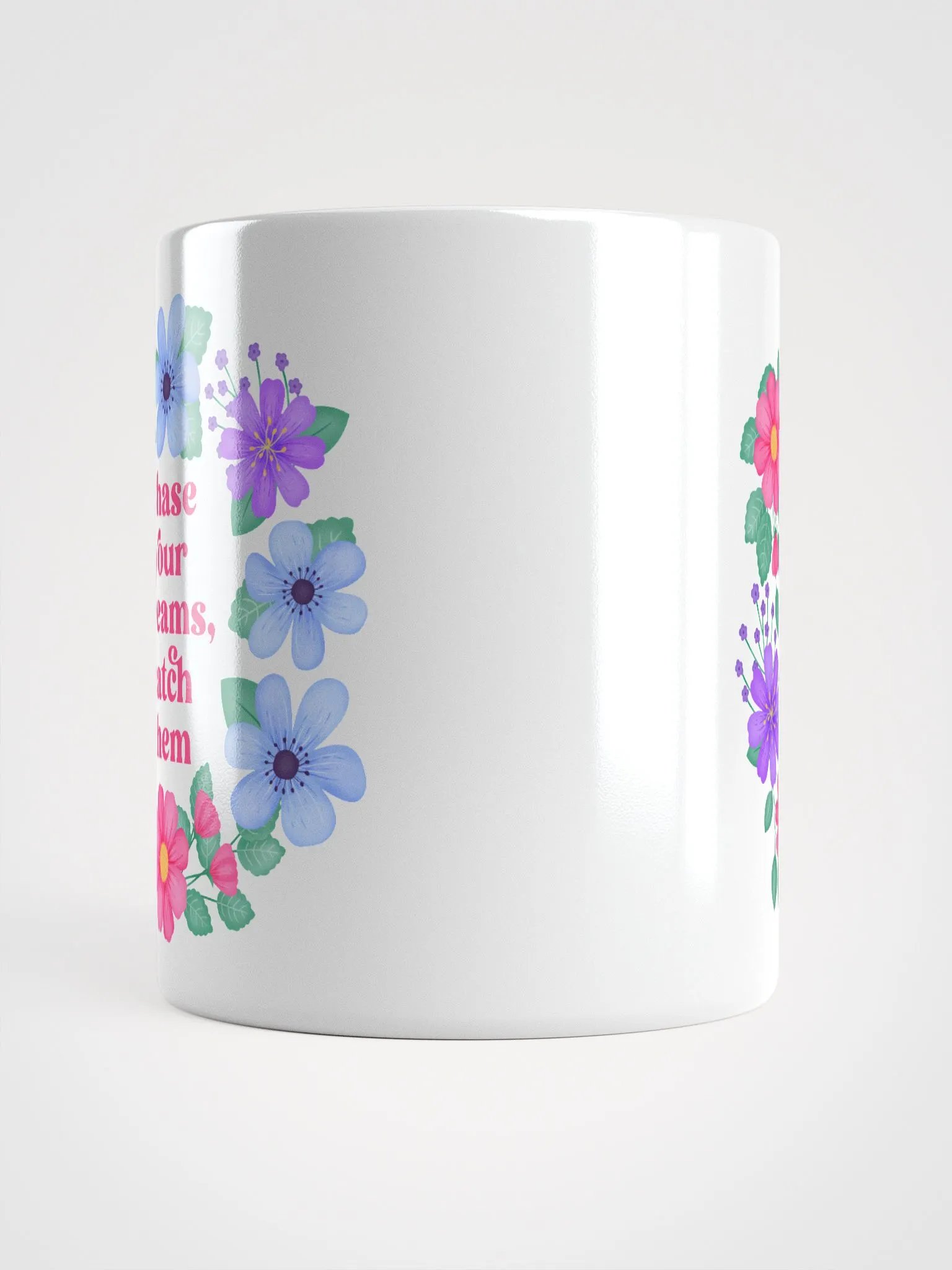 Chase your dreams catch them - Motivational Mug product image (5)