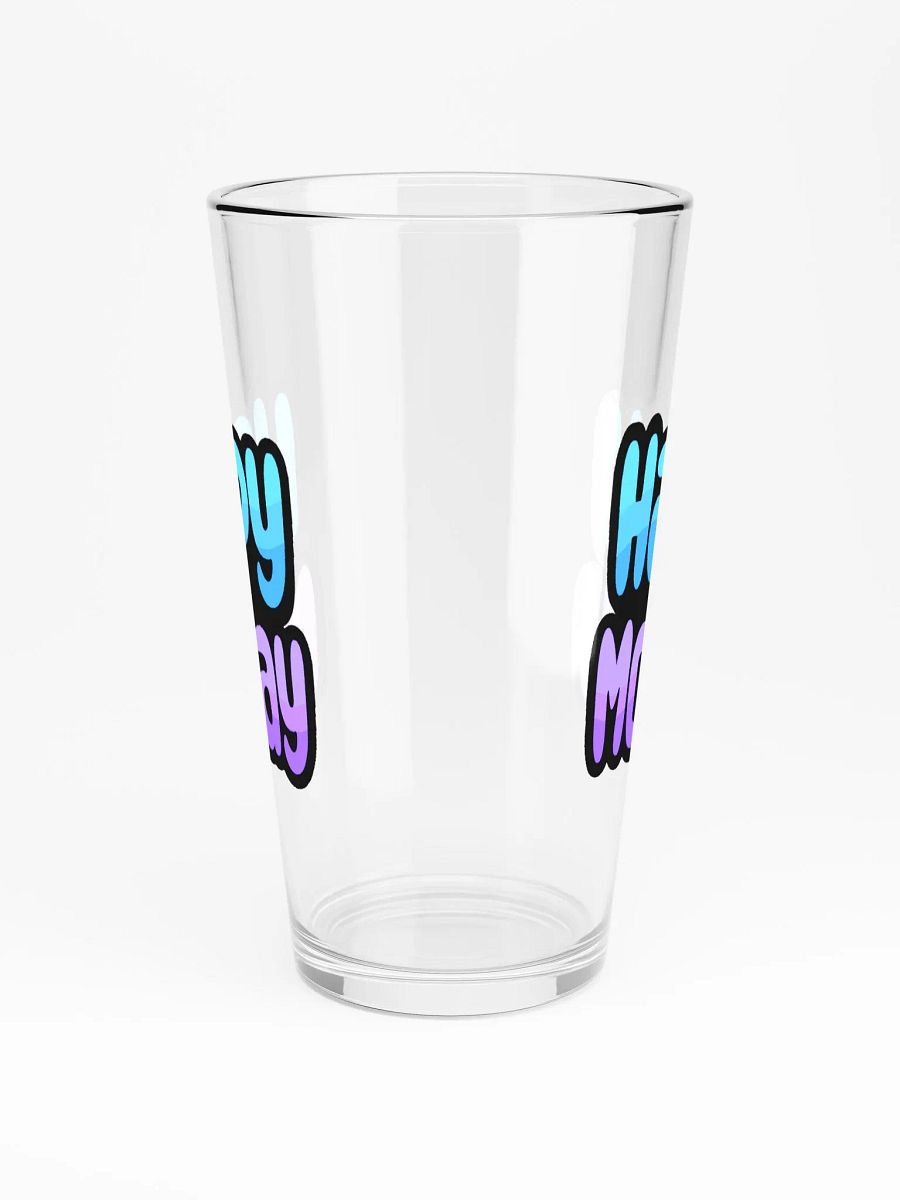 Happy Monday PINT GLASS product image (3)