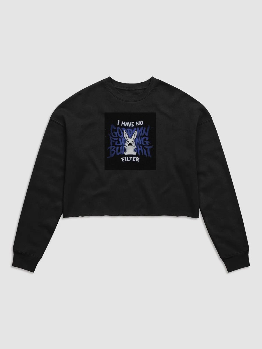 Unfiltered Rabbit Women's Crop Sweatshirt product image (5)