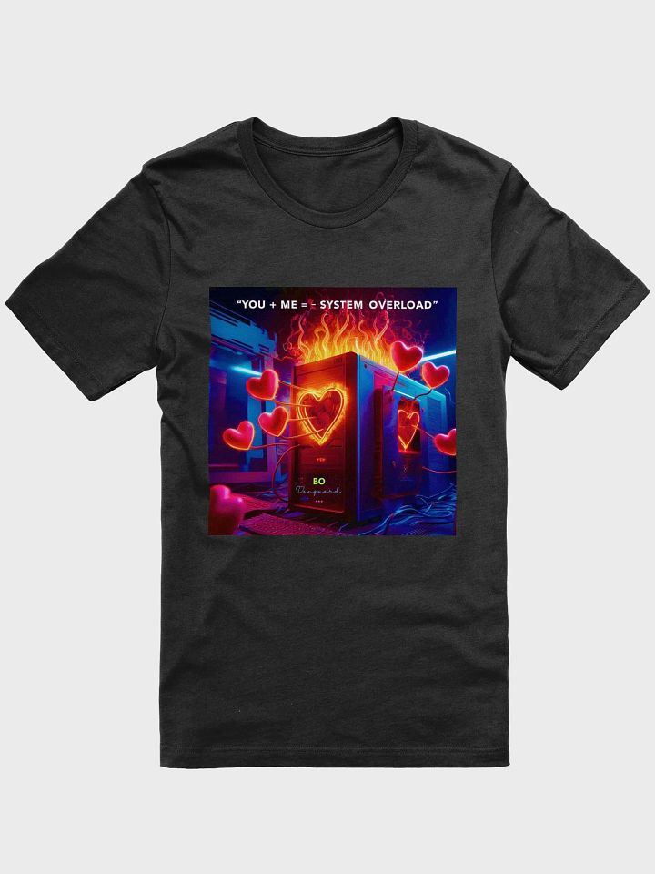 Math Equation Unisex Heavy Cotton Tee, Funny Couple Shirt, System Overload Gift, Math Lover Tee, Graphic Tee, Gift for Him Her product image (1)