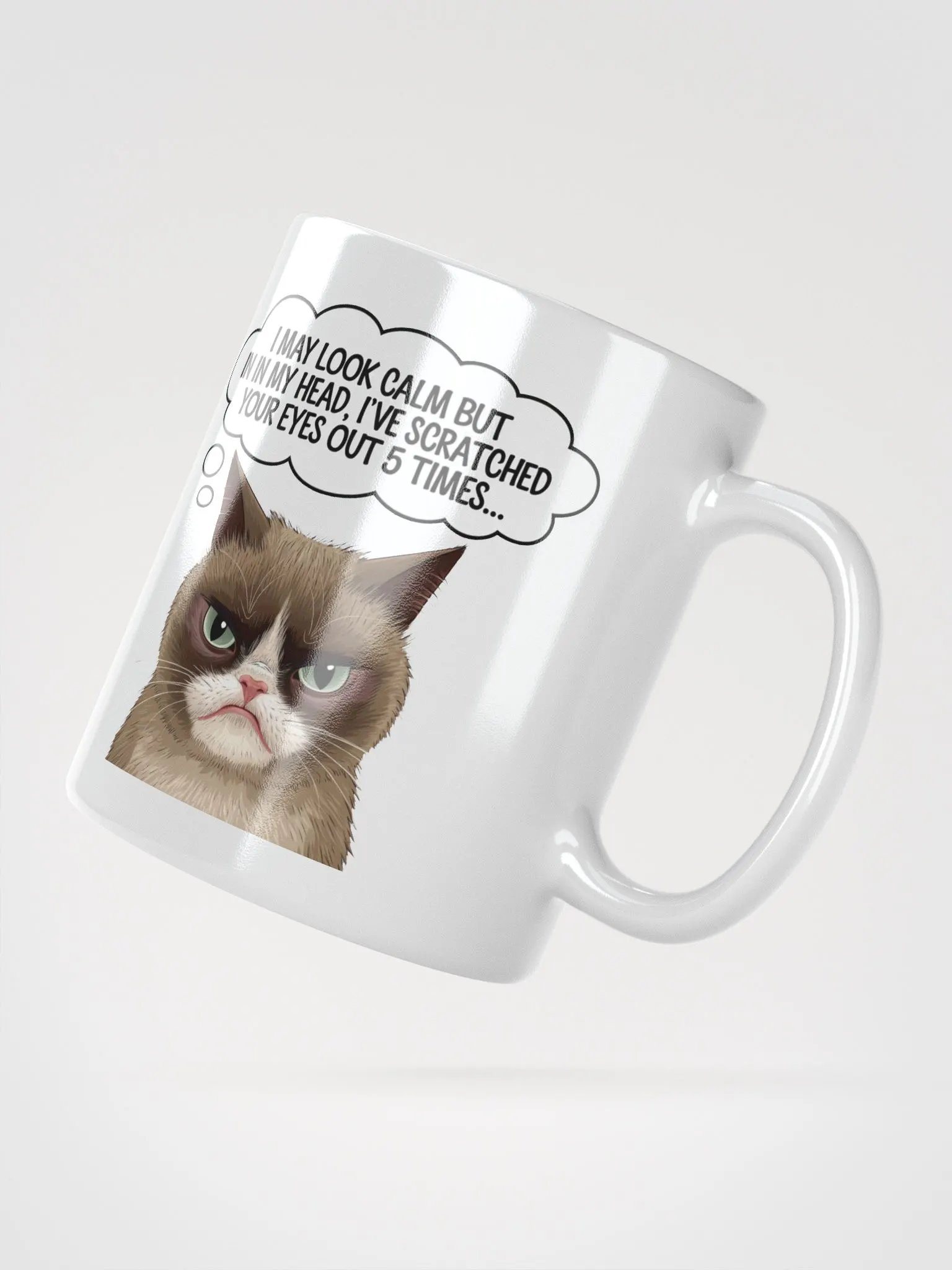 Grumpy Cat's Inner Monologue Mug product image (2)