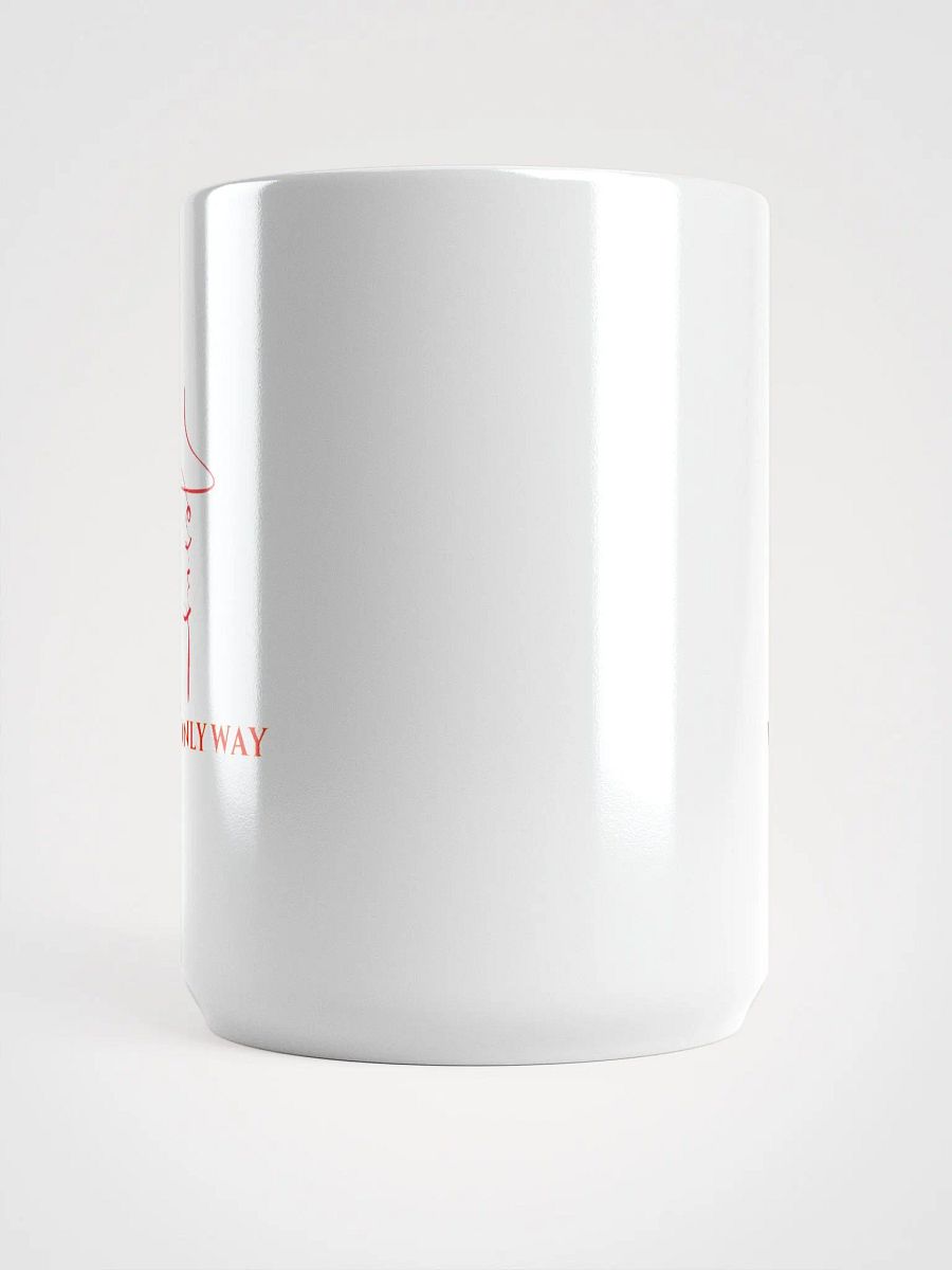 Jesus The Only Way White Glossy Mug product image (5)