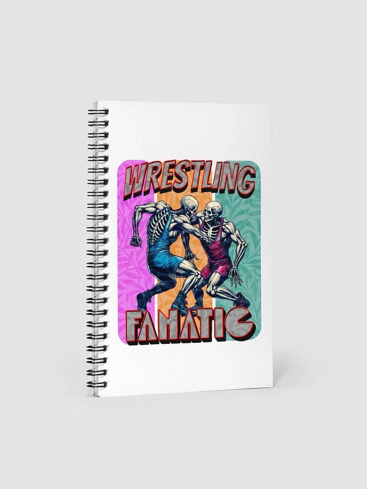 Wrestling Fanatic Skeleton Showdown Spiral Notebook product image (2)