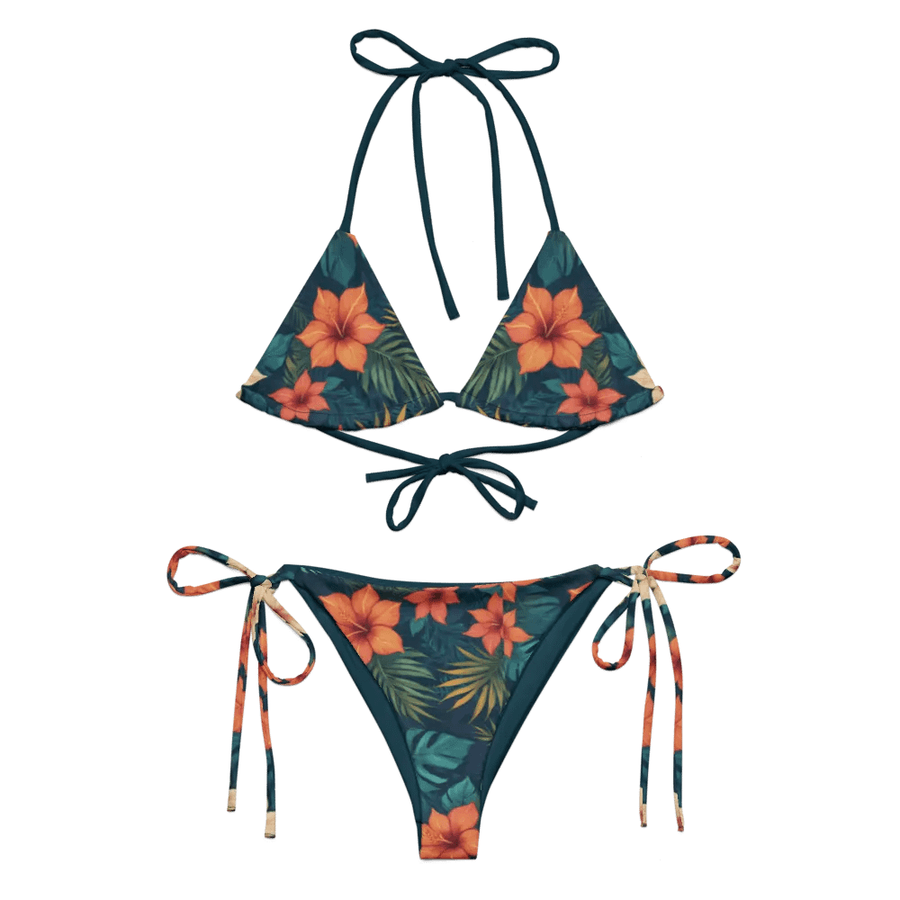 Tropical Blooms Recycled Bikini Set product image (5)