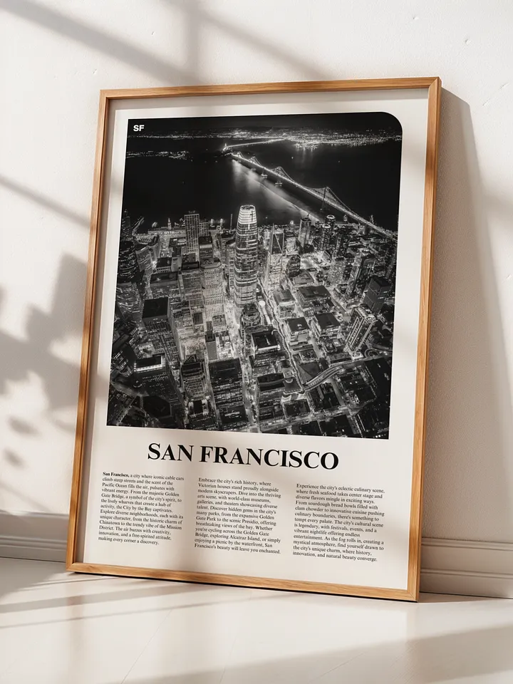 San Francisco 04 Newspaper Poster product image (2)