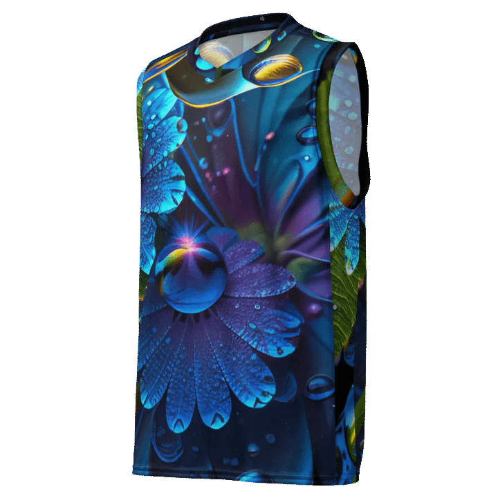 Kawaiikitten Exclusive Premium DewDrop Basketball Sports Sleeveless Jersey product image (2)