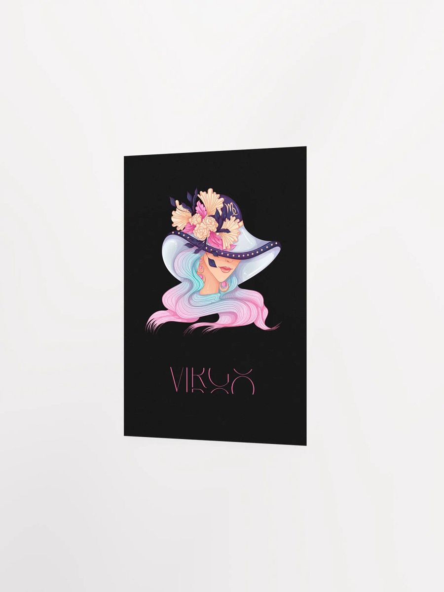 Virgo Bloom Matte Poster product image (17)
