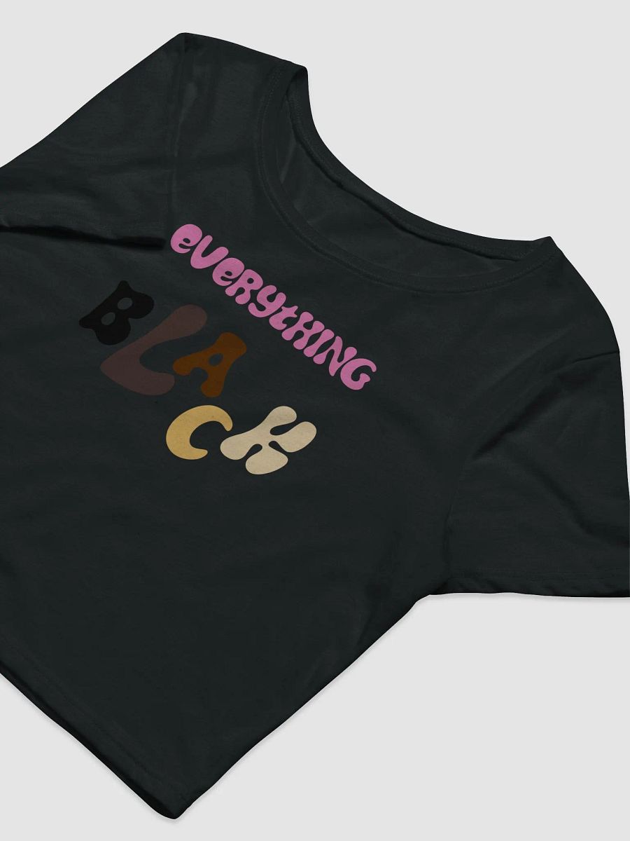 Everything Black for Women Crop Tee product image (8)