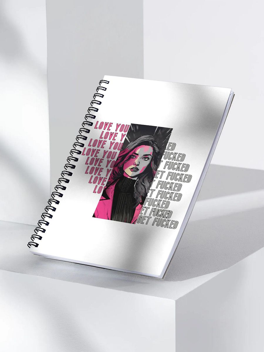 Pris- Love You, Get Fucked Spiral Notebook product image (3)