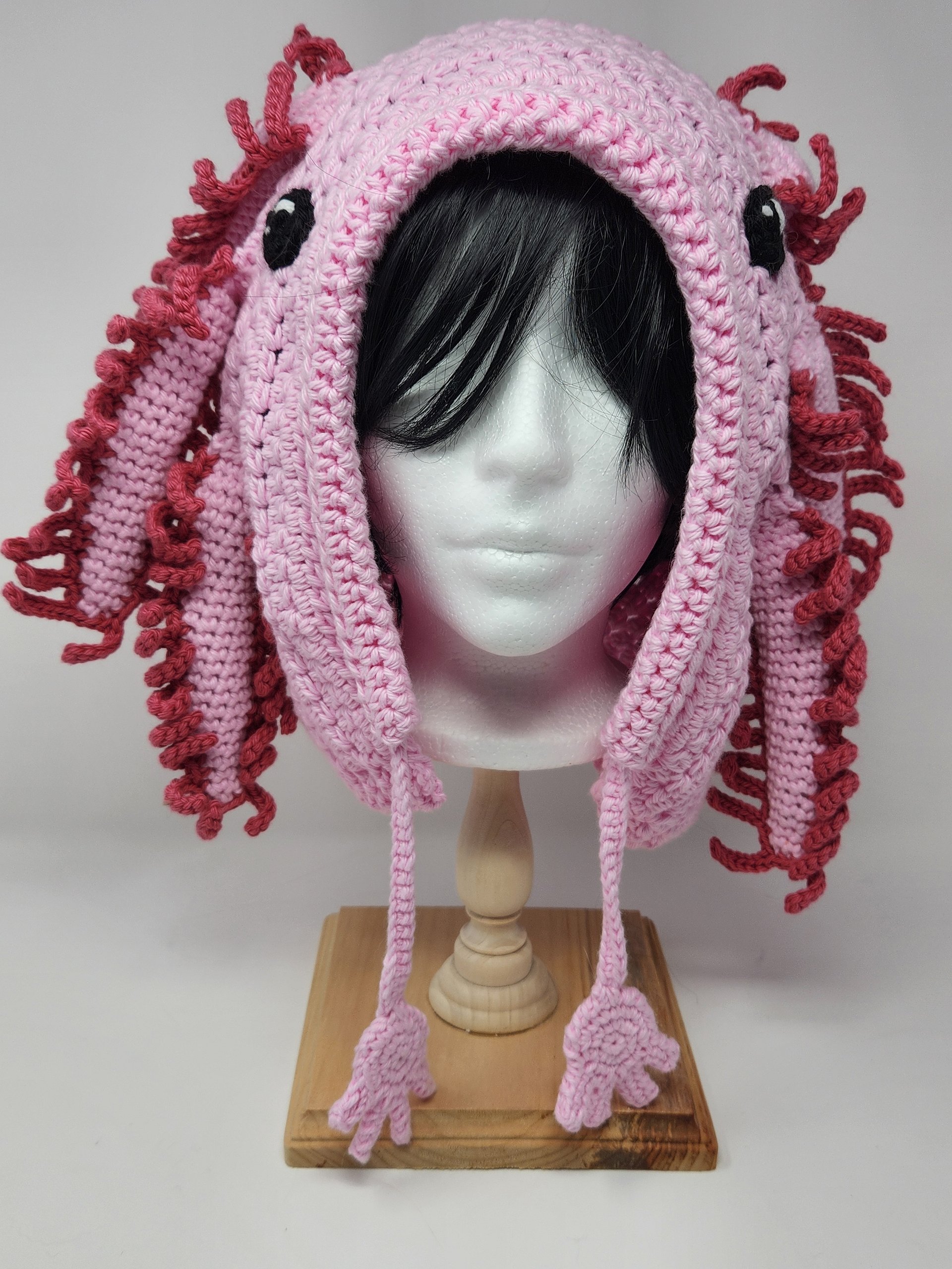 Crochet Axolotl Hood Pattern product image (3)