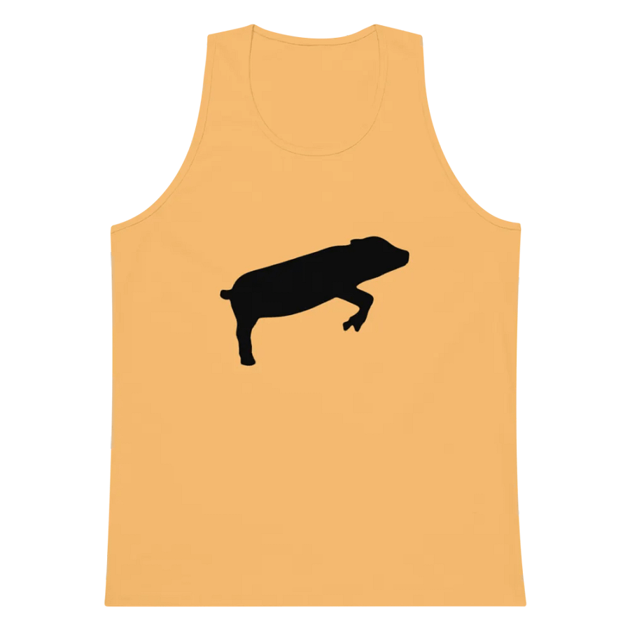 Leaping Pig DARK (Cotton Heritage Men's Premium Tank Top) product image (5)