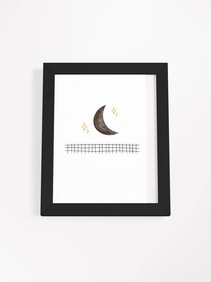 Celestial Moon Framed Matte Poster product image (22)