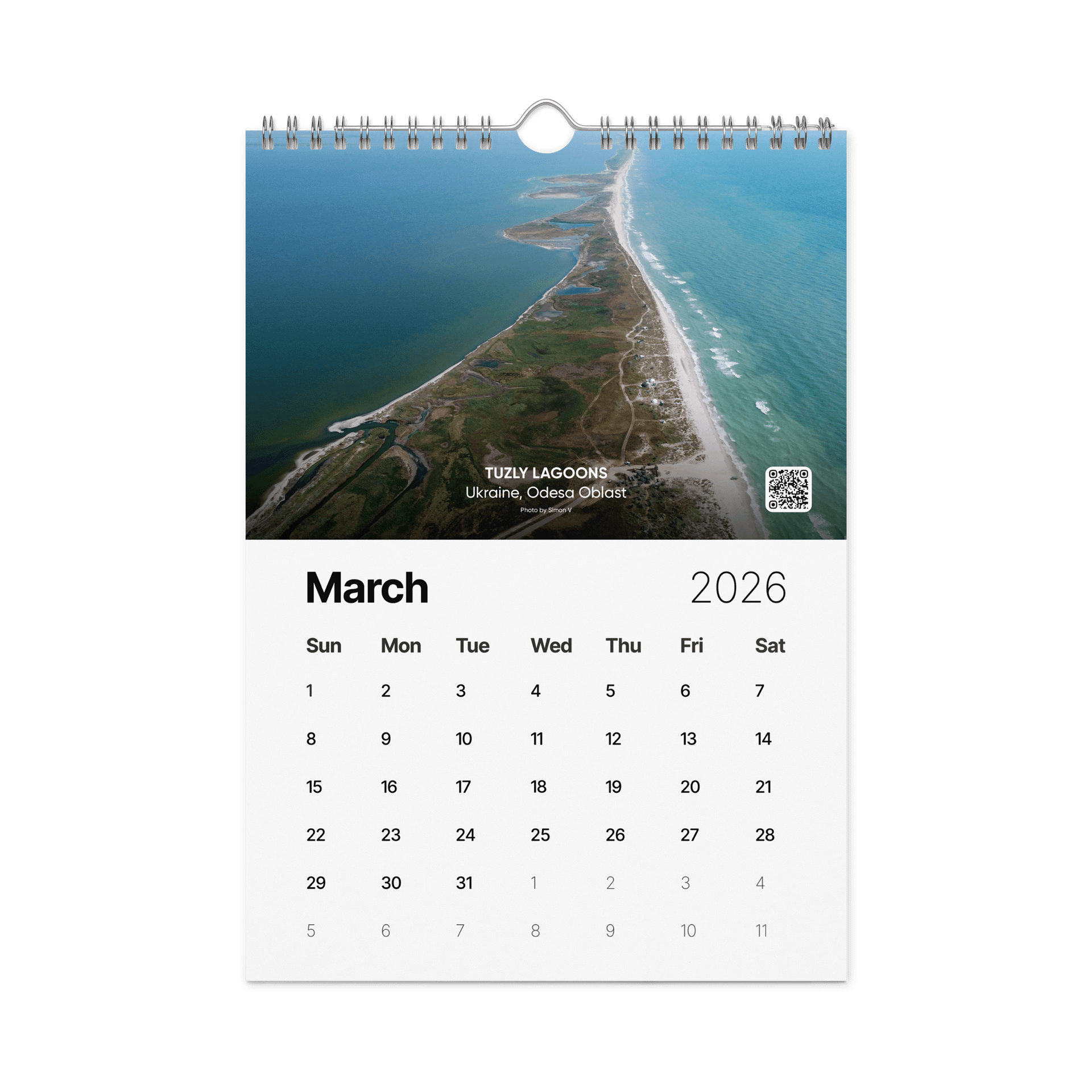 Ukraine Calendar 2026 (SUNDAY Edition) product image (4)