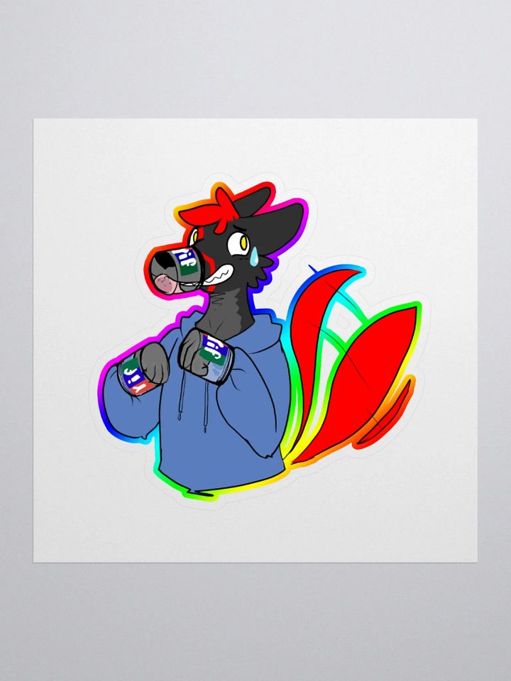 Stuck in the peanut butter Sticker product image (2)