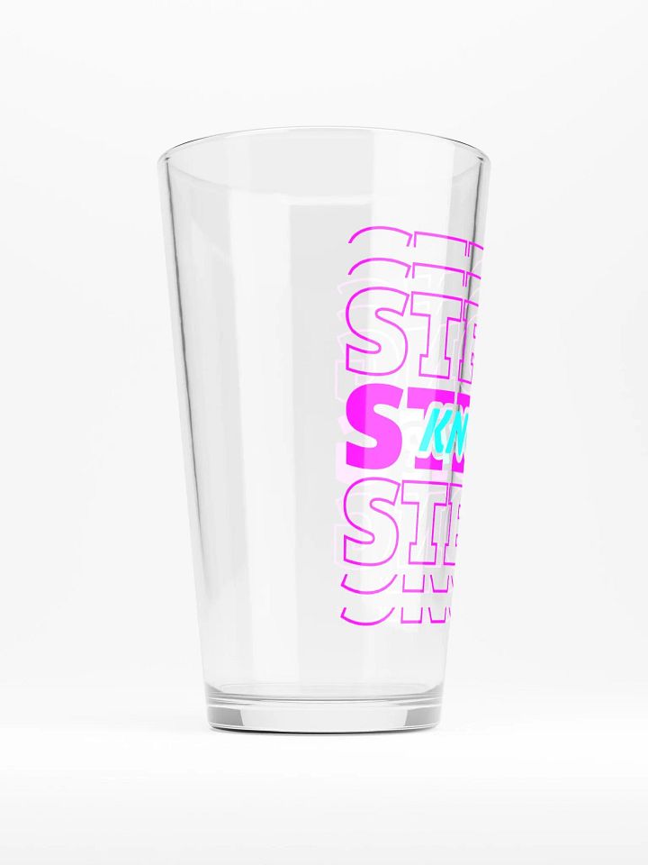 KNOCKER STRONG PINT GLASS product image (2)