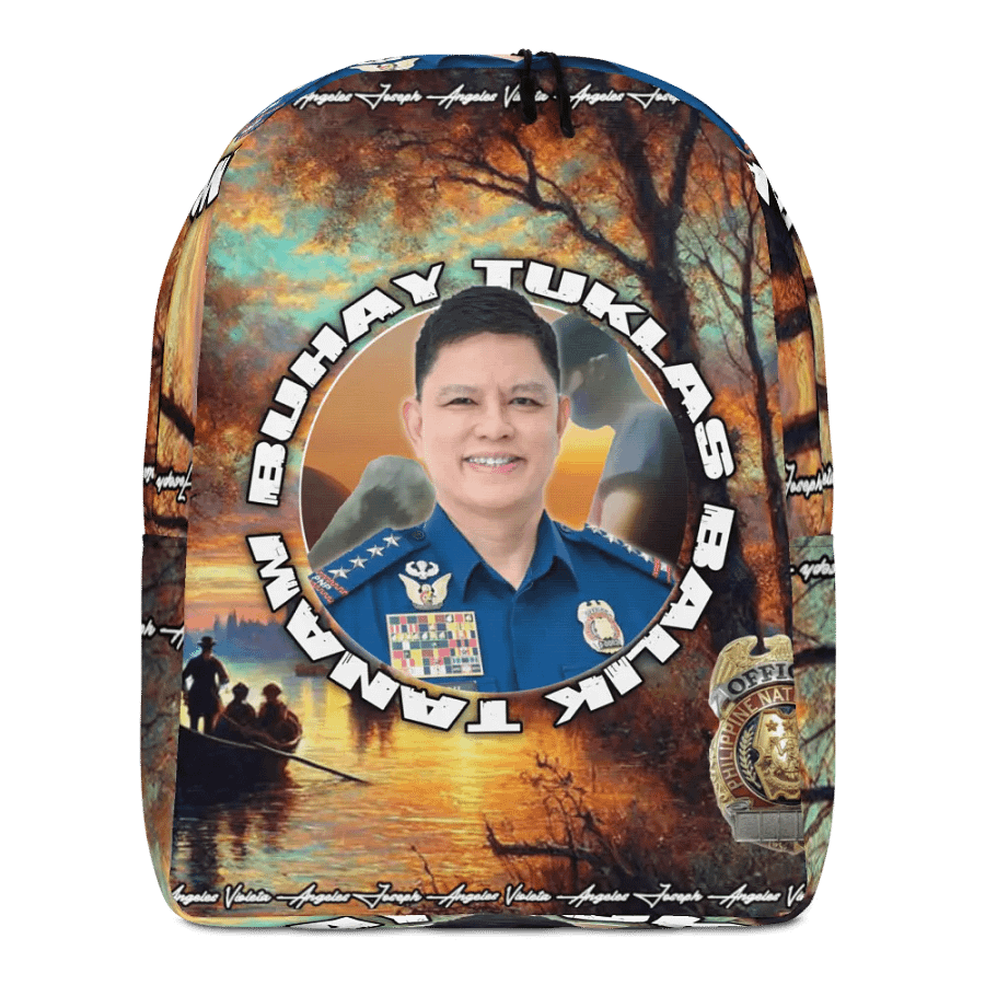Buhay Tuklas Pnp Chief Rommel Francisco Marbil Adventure Backpack product image (1)