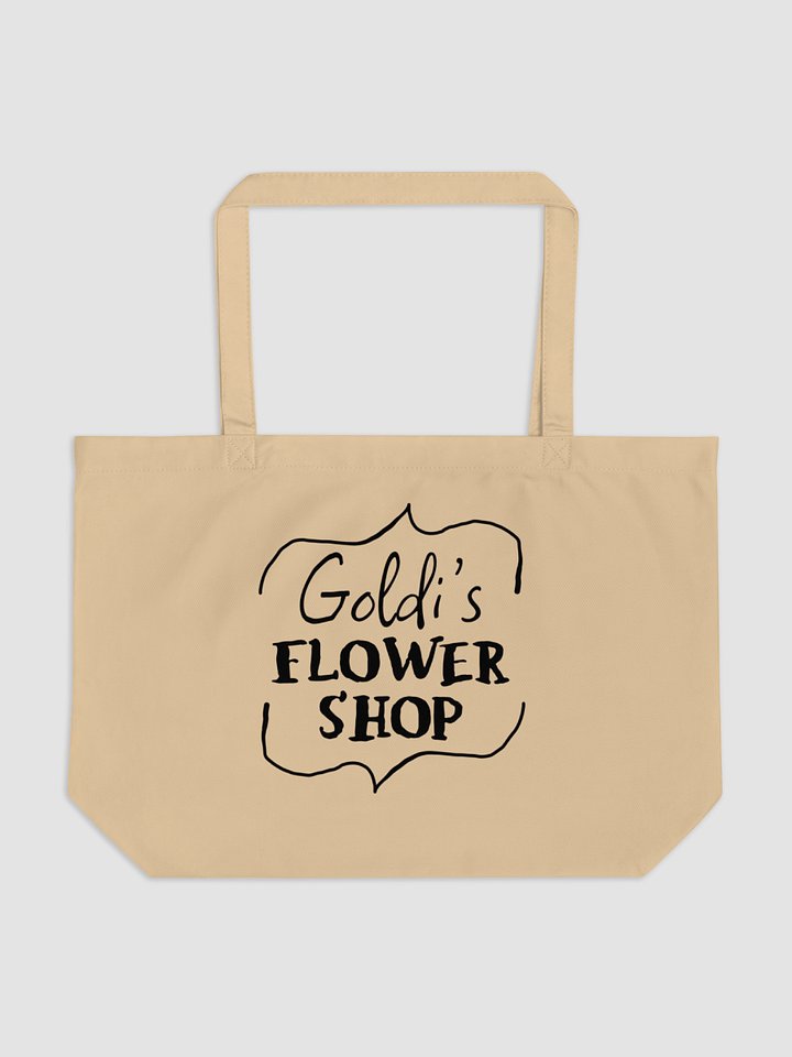 GOLDI'S FLOWER SHOP TOTE - CREAM COLOR product image (1)