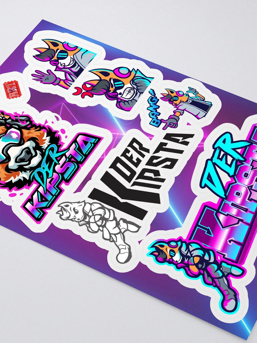 Kipsta Legacy Logo/Emote Sticker Sheet product image (2)
