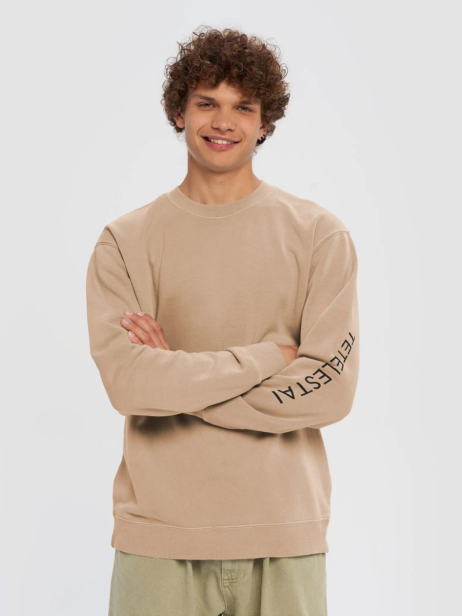 TELETSTAI Vintage Pigment Dyed Sweatshirt product image (9)