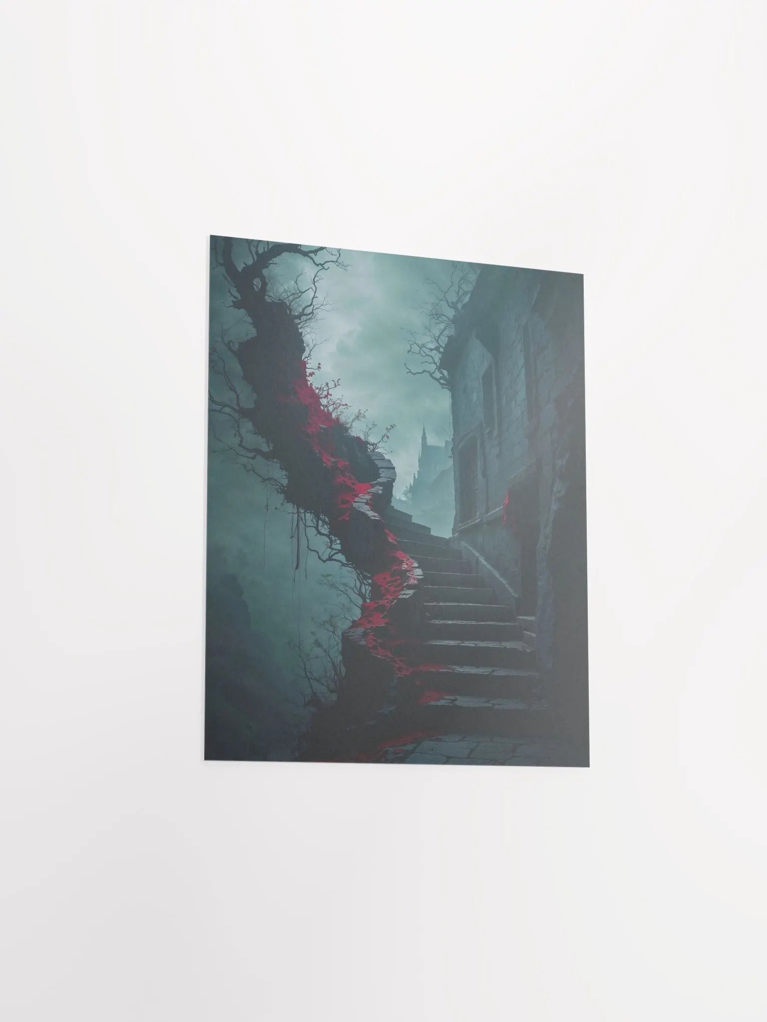 Crimson Ascent Matte Poster product image (20)