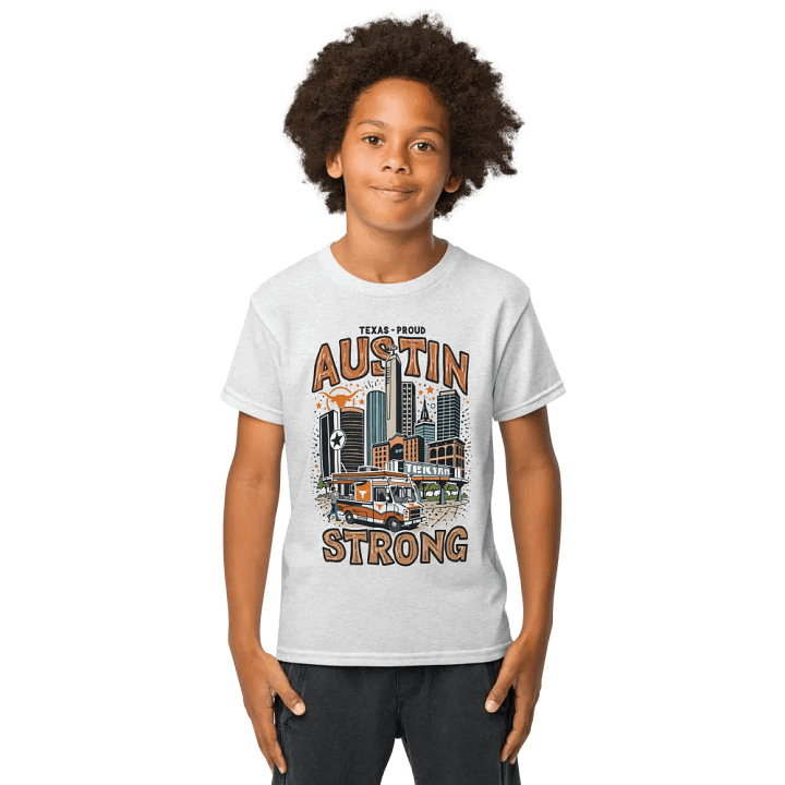 Austin Strong Kids Sports Tee product image (6)