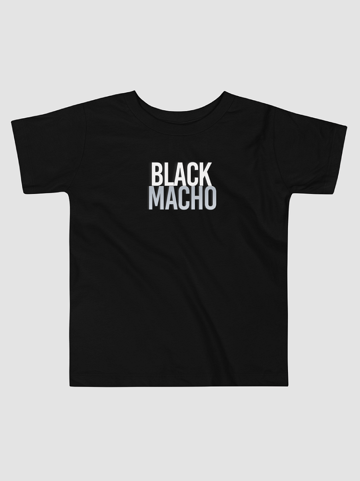 [Black Macho] Bella+Canvas Toddler T-Shirt Bella+Canvas 3001T product image (2)