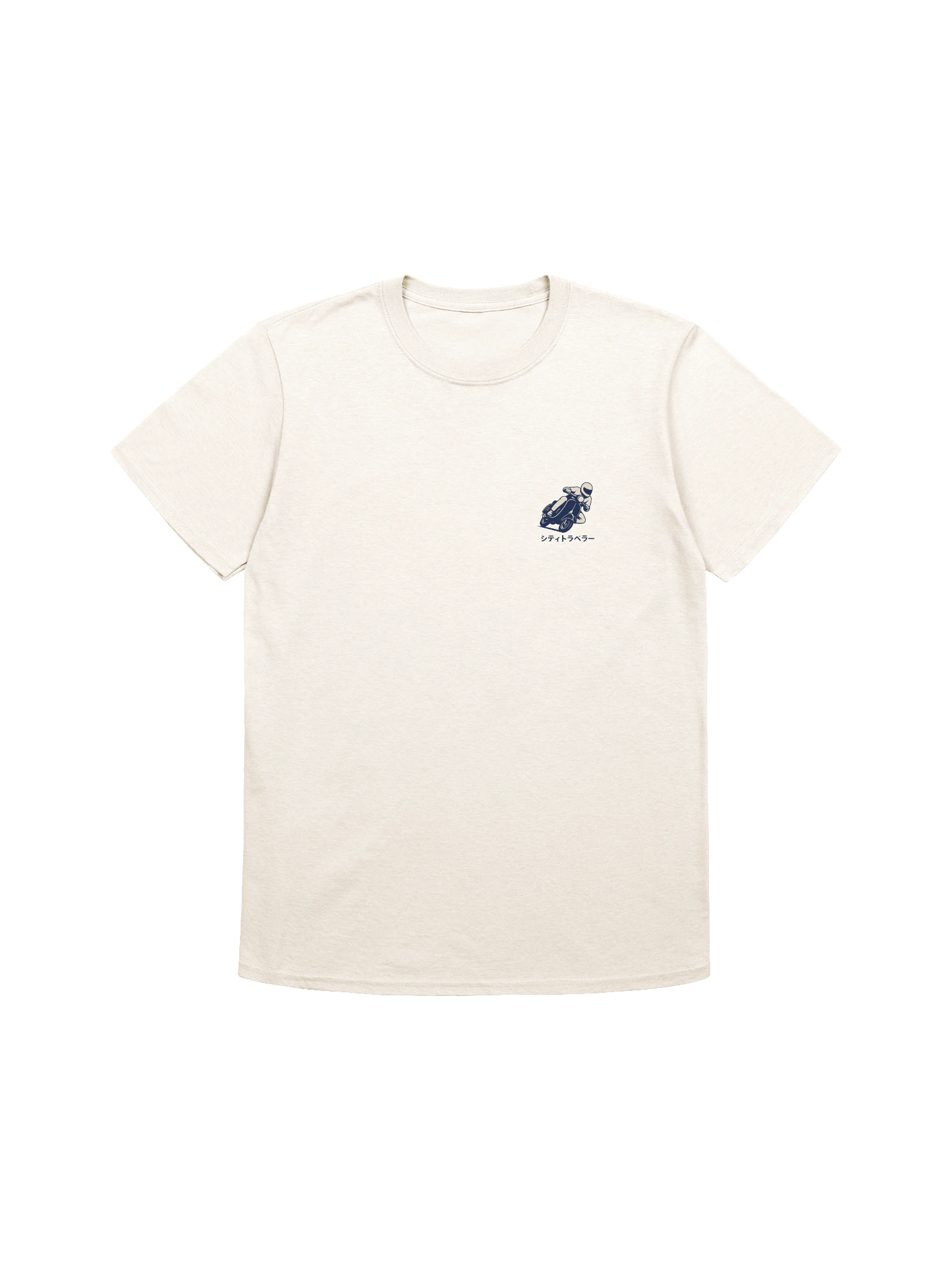 City Traveler - Retro Japanese Scooter Graphic T-Shirt product image (104)