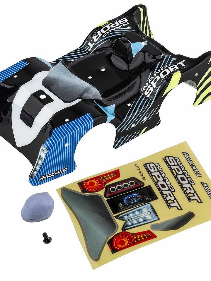 Team Associated Nanosport Blue Body product image (1)