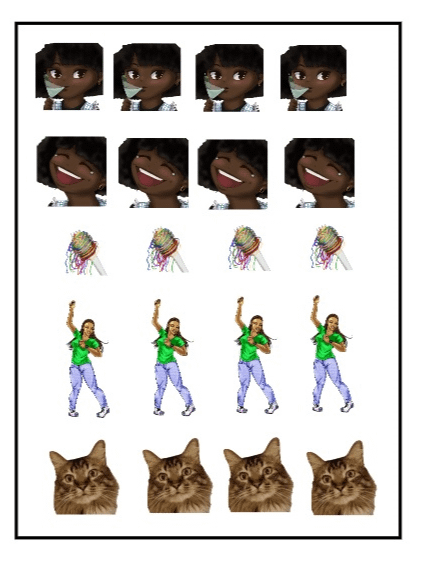 Assorted Stickers (Mocha) product image (1)