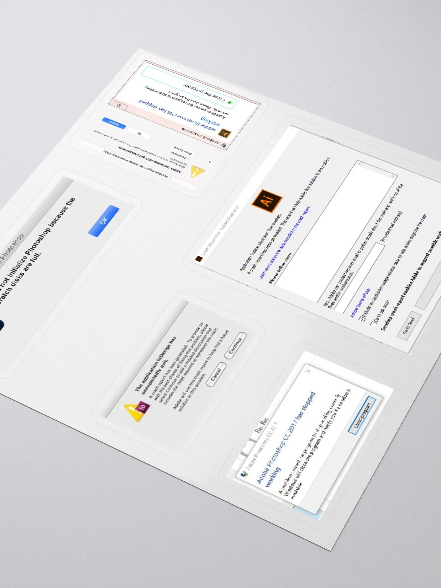Adobe Crashed Stickers product image (3)