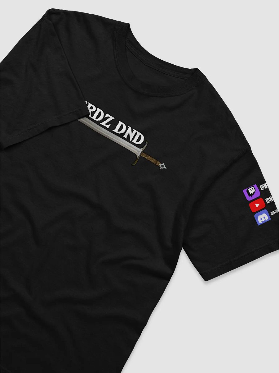 Nerdz DnD Social Icons Heavyweight Tee product image (20)