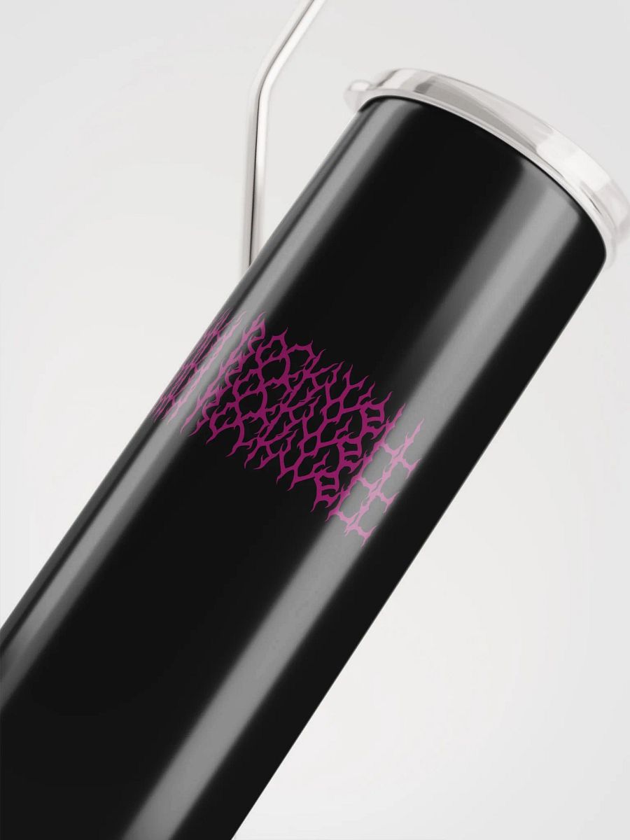 'Kiki Rockwell' Official Logo Metal Eco Tumbler (and eco straw) product image (5)