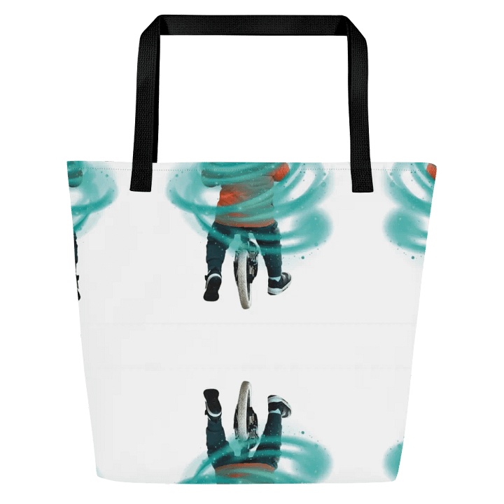 Glitch Wheel All-Over Tote Bag product image (1)