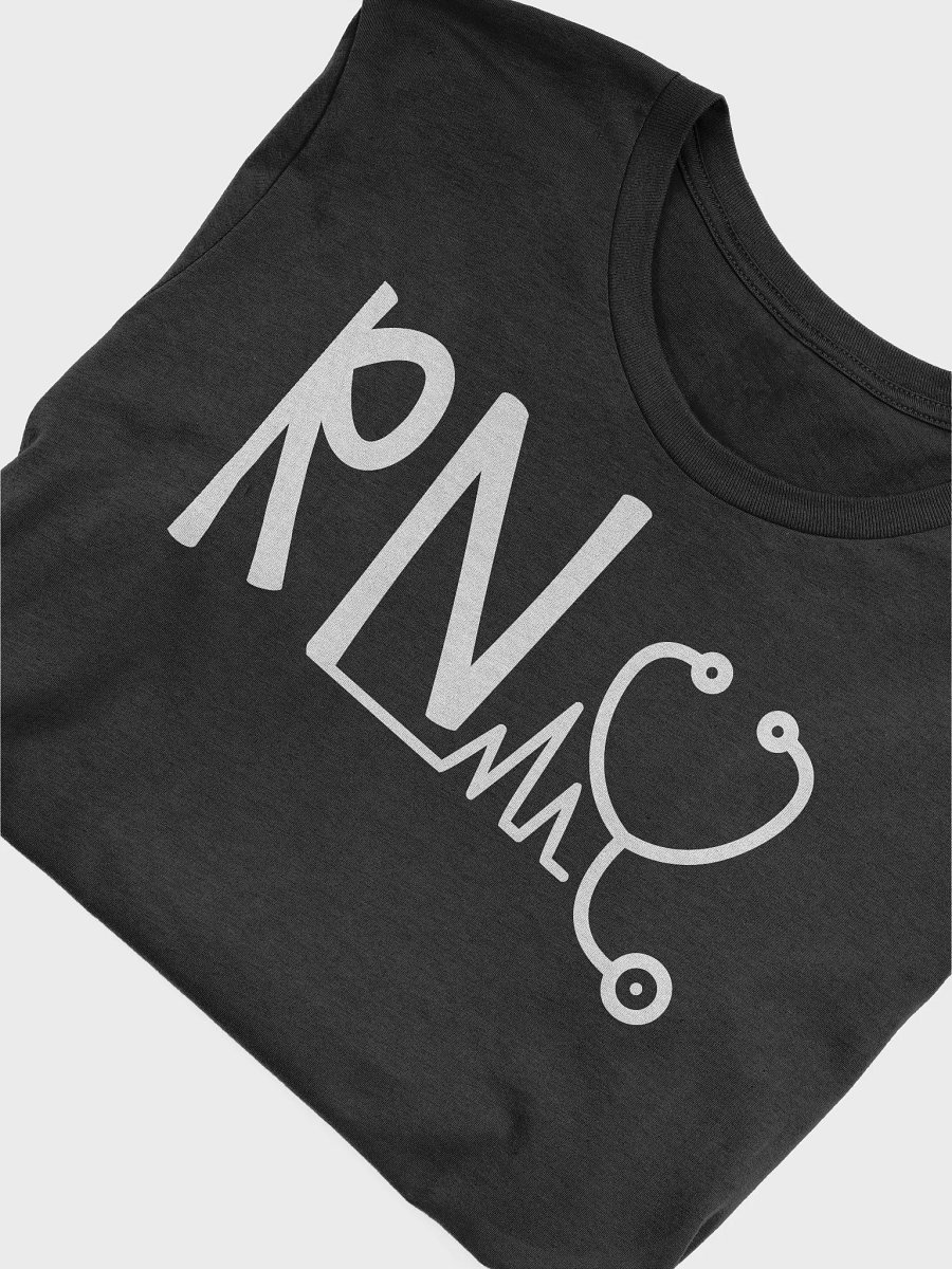 RN Stethoscope & Heartbeat Tee product image (5)