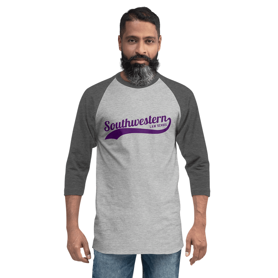SWLAW- Baseball Tee Purple Design product image (2)