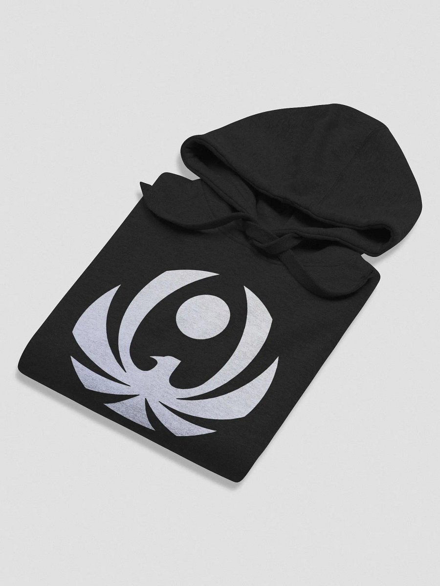 CroweGamingg Cotton Heritage Unisex Premium Hoodie - White logo Front product image (60)