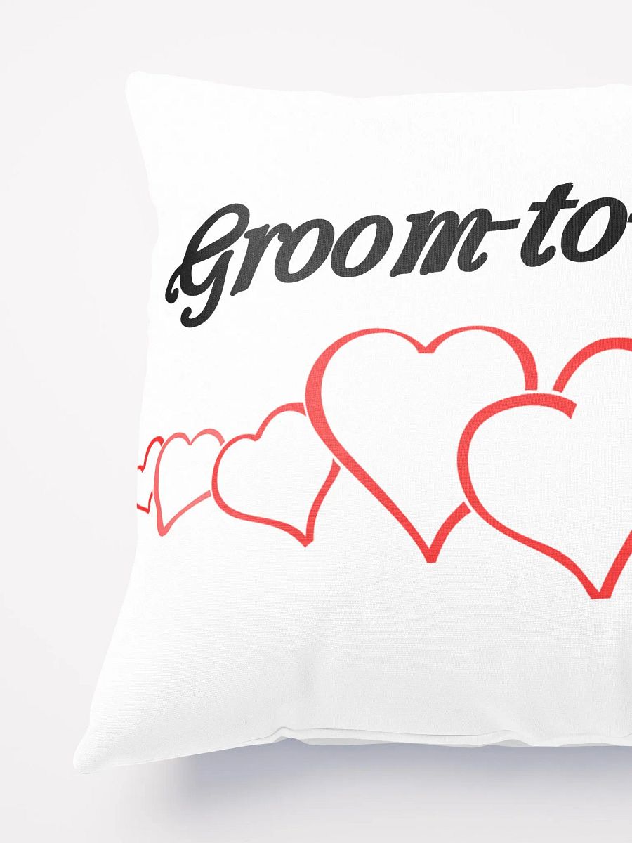 Groom-to-Be Throw Pillow product image (5)