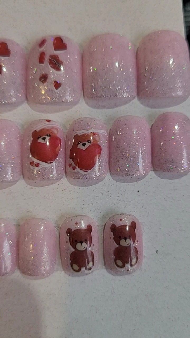 Cute Teddies Nail Set product image (2)