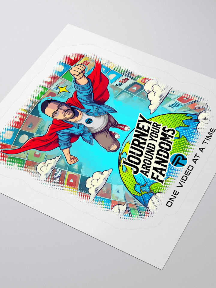 Superhero Kiss Cut Stickers product image (2)