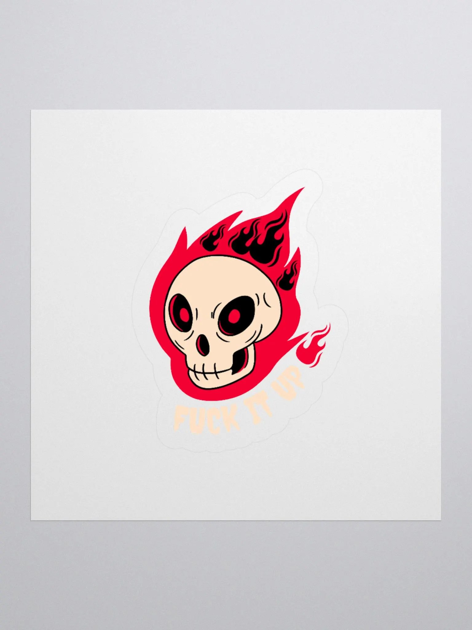 Fuck it Up Sticker product image (1)