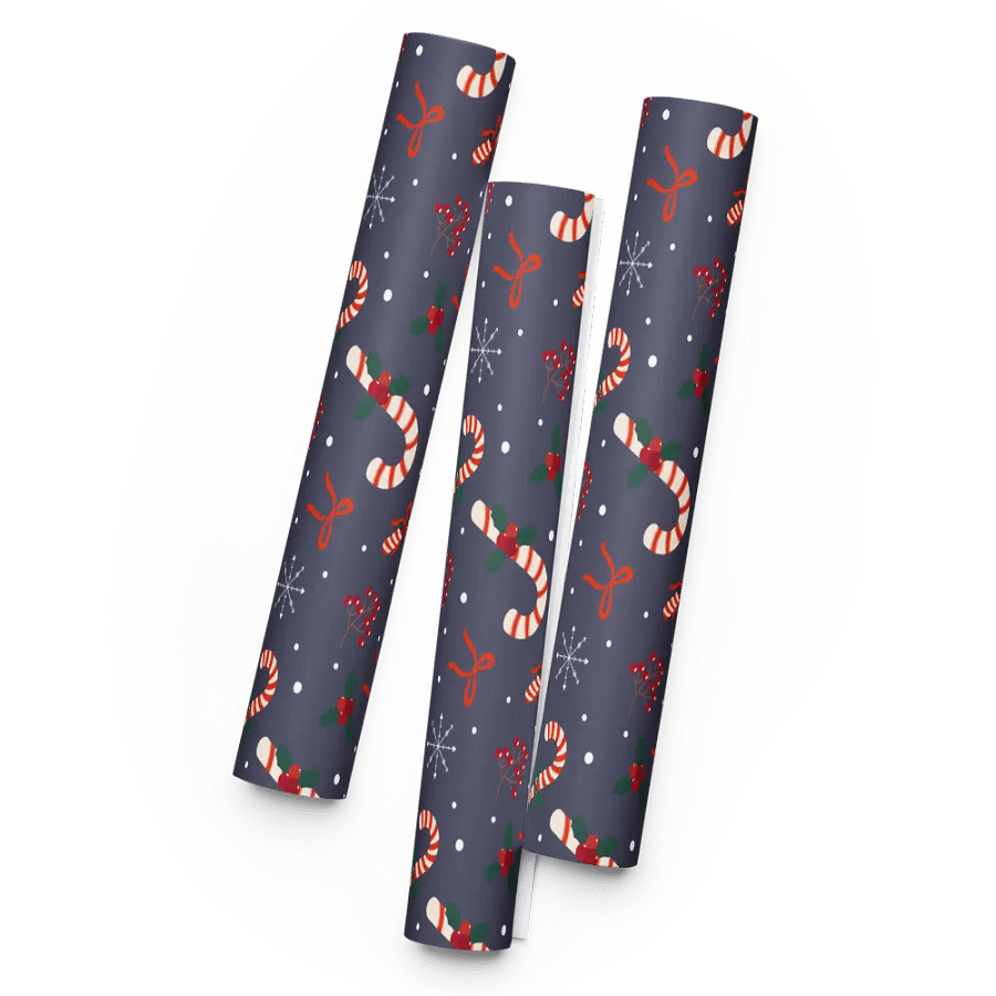 Candy Cane Dreams Wrapping paper product image (5)