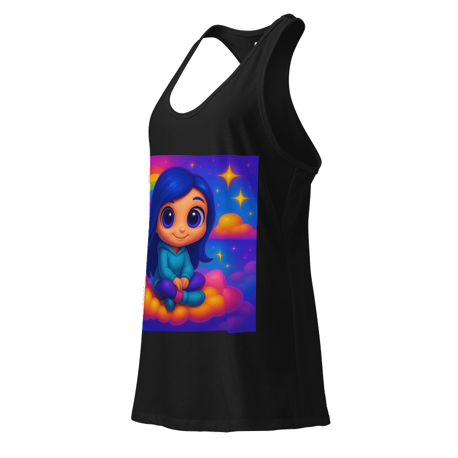 Floating in the Clouds Racerback Tank product image (7)