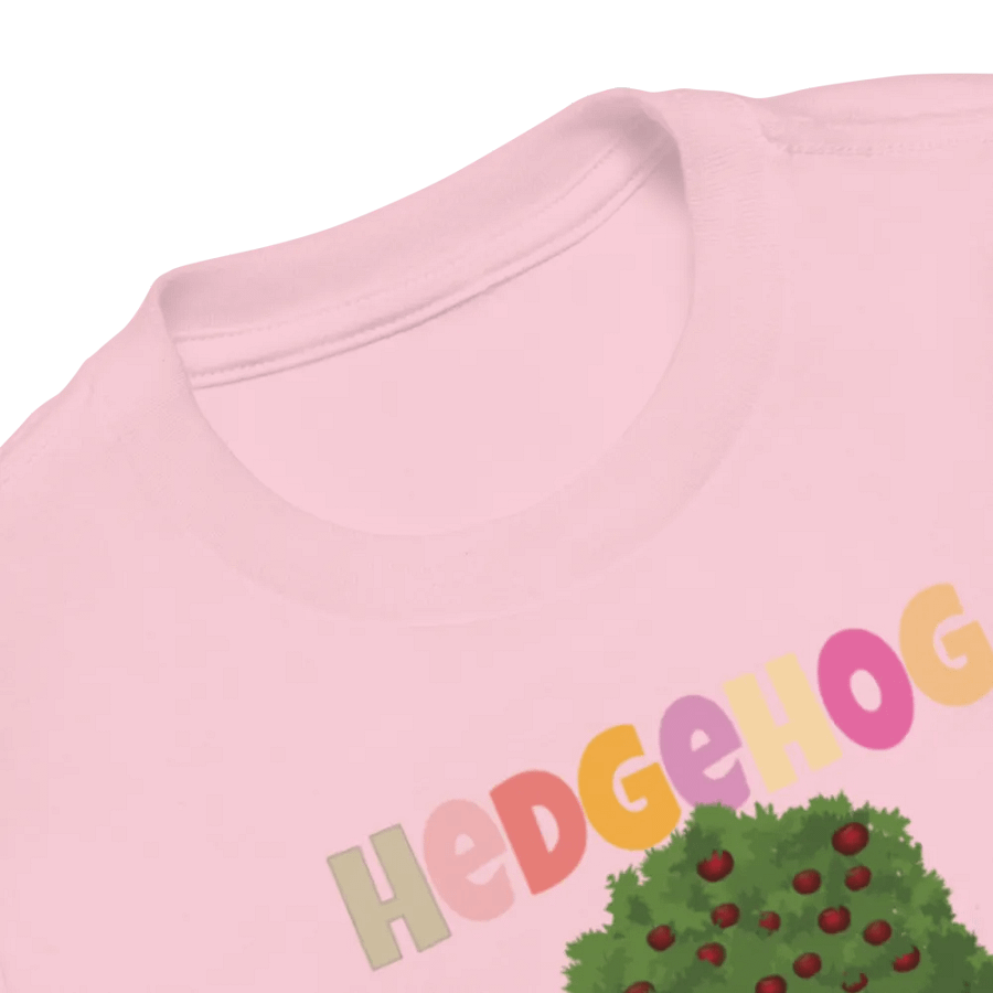 Hedgehog Cute Colorful Funny Bella +Canvas Toddler T-Shirt – Fun Gift for Kids product image (6)