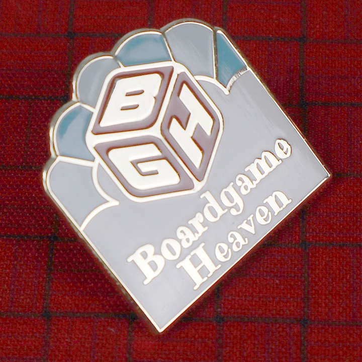 Boardgame Heaven Enamel Pin product image (2)
